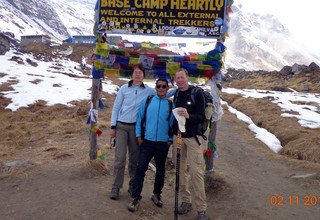 Trek du sanctuaire de l'Annapurna, 14 Jours