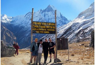 Trek du sanctuaire de l'Annapurna, 14 Jours