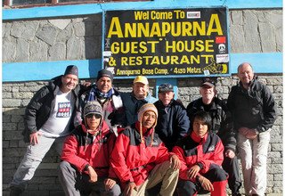 Trek du sanctuaire de l'Annapurna, 14 Jours