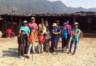 Mardi Himal Trek pour les familles, 10 Jours