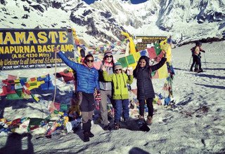 Trek Camp de base avec des enfants d'Annapurna, 14 Jours