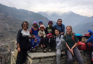 Annapurna Foothills Trek pour les familles, 8 Jours