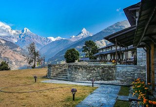 Trek du lodge de luxe dans l'Annapurna, 10 Jours