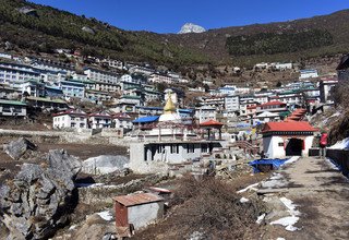 Trek du lodge de luxe de l'Everest, 10 Jours