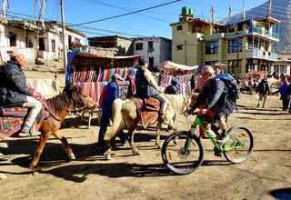 Annapurna Circuit Mountainbike-Tour, 16 Tage