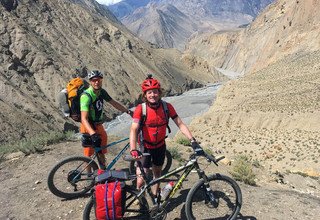 Upper Mustang Mountain Biking Tour, 16 Days