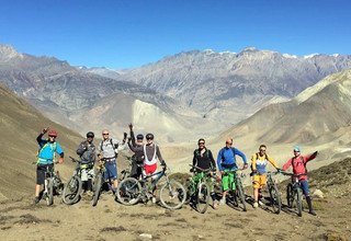 Upper Mustang Mountain Biking Tour, 16 Days