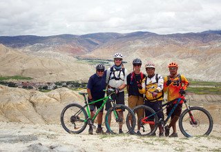 Upper Mustang Mountain Biking Tour, 16 Days