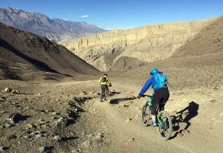 Upper Mustang Mountain Biking Tour, 16 Days