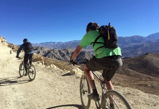 Upper Mustang Mountain Biking Tour, 16 Days