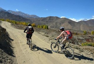 Upper Mustang Mountain Biking Tour, 16 Days