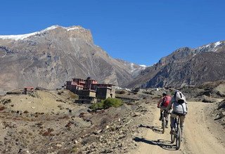 Upper Mustang Mountain Biking Tour, 16 Days