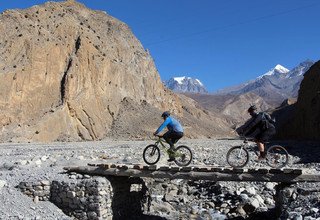 Upper Mustang Mountain Biking Tour, 16 Days