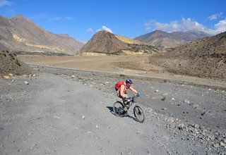 Upper Mustang Mountain Biking Tour, 16 Days