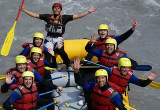 Rafting, Tagesausflug mit der Familie