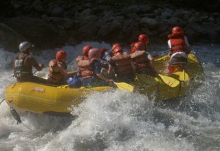 1 jour de rafting pour des familles