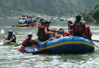 1 jour de rafting pour des familles