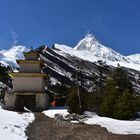 Trek du circuit Manaslu-Annapurna, 23 Jours