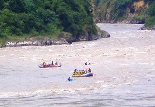 Faire du rafting via le parc national de Chitwan pour 4 jours 3 nuits