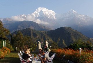 Trek du lodge de luxe dans l'Annapurna, 10 Jours