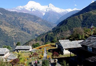 Trek du lodge de luxe dans l'Annapurna, 10 Jours