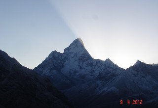 Everest à la dure, via Renjo Pass, Chola Pass et Khongmala Pass Lodge Trek, 21 Jours de départ fixe!